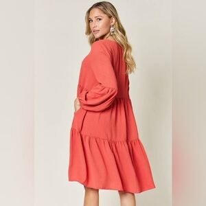 Amanda Uprichard Designer Pearson Style Dress Rouge Open Sleeves Dress S/M NWT